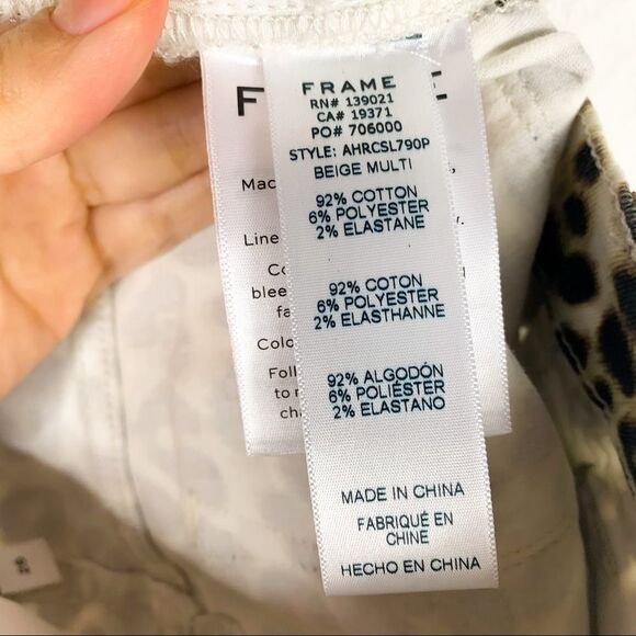 -Frame Ali High Rise Cigarette Skinny Pants NWT - Picture 9 of 12